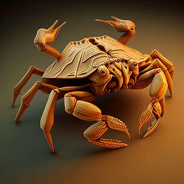 3D model Liocarcinus holsatus (STL)